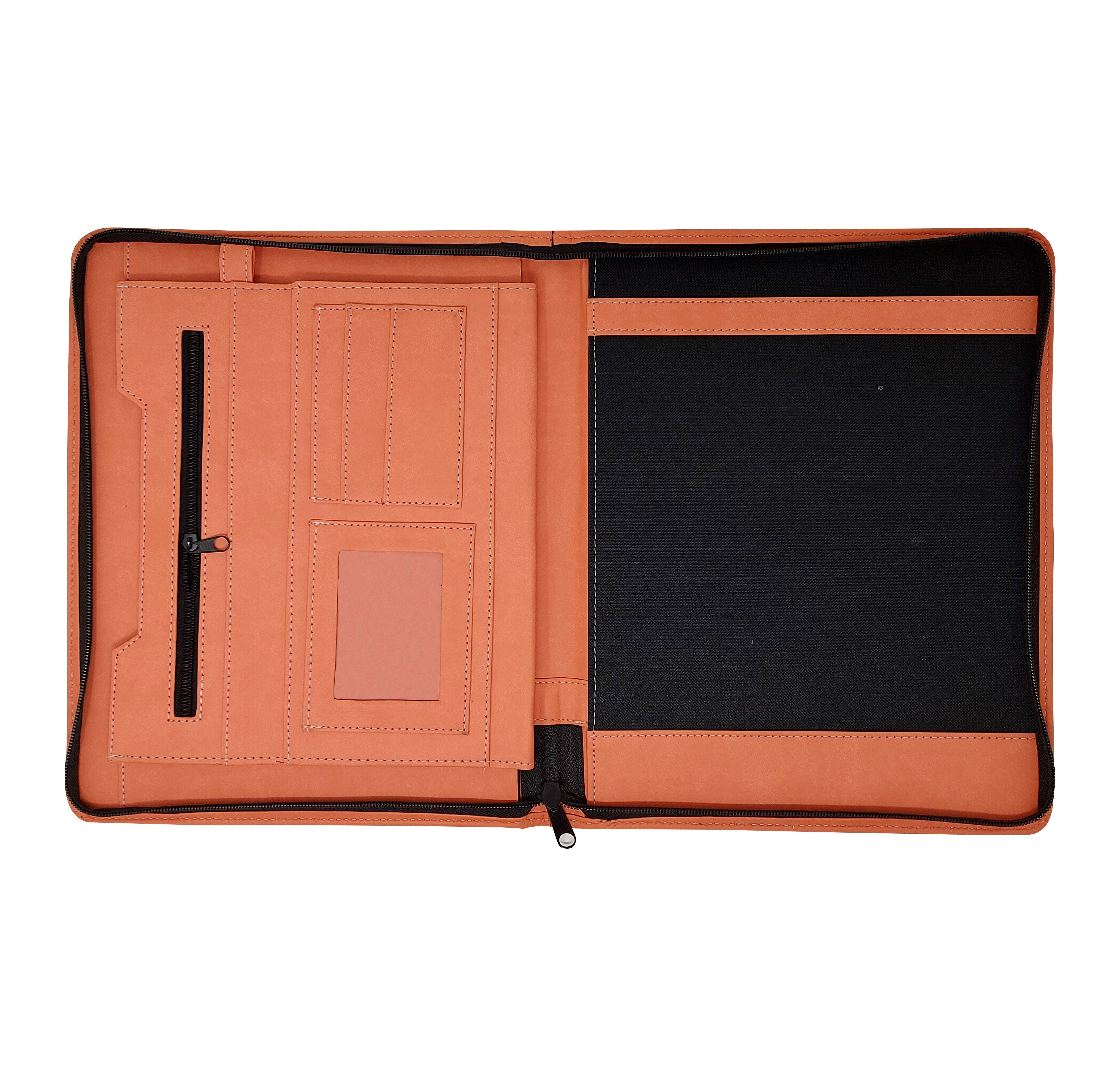 Carpeta ejecutiva carta bitono portablock con bolsillos de color mandarina, fabricada con materiales de primera calidad en México. Ideal para organizar documentos de oficina y presentaciones. Entrega inmediata y atención personalizada. Carpeta ejecutiva carta bitono portablock con bolsillos de color mandarina, fabricada con materiales de primera calidad en México. Ideal para organizar documentos de oficina y presentaciones. Entrega inmediata y atención personalizada.